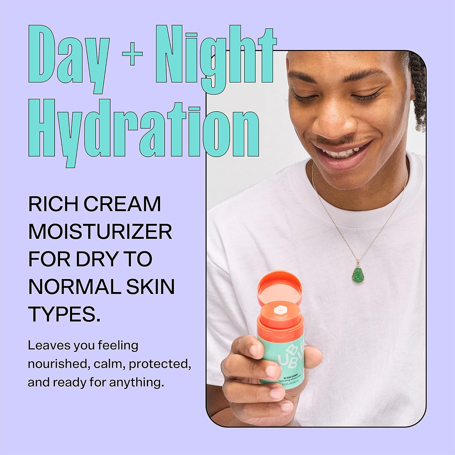 Bubble Skincare Slam Dunk Face Moisturizer (50ml) + Fresh Start Gel Cleanser (125ml) + Bounce Back Balancing Facial Toner Mist (55ml)